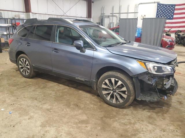 4S4BSANC5F3353638 - 2015 SUBARU OUTBACK 2.5I LIMITED BLUE photo 4