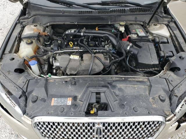 3LN6L5E92HR664619 - 2017 LINCOLN MKZ RESERVE GOLD photo 11