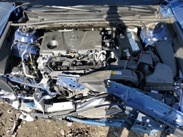 4T1R11AK9PU125801 - 2023 TOYOTA CAMRY LE BLUE photo 11