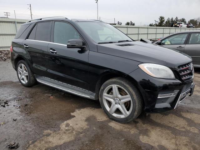 4JGDA5HB8FA552698 - 2015 MERCEDES-BENZ ML 350 4MATIC BLACK photo 4