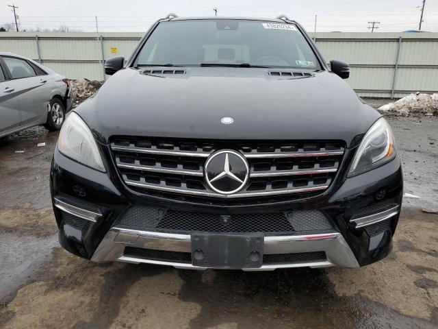 4JGDA5HB8FA552698 - 2015 MERCEDES-BENZ ML 350 4MATIC BLACK photo 5