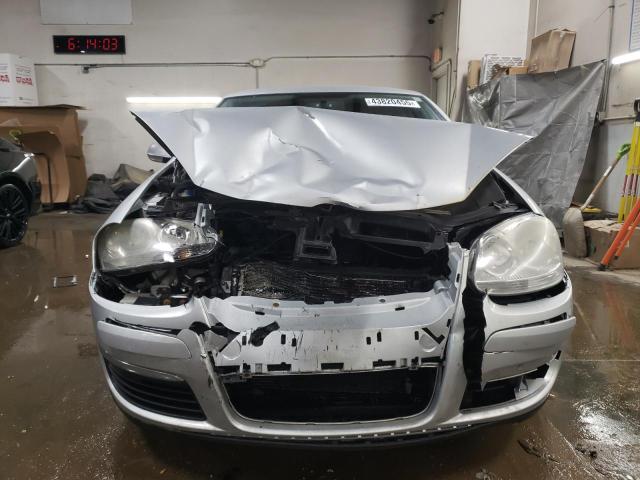 3VWRM71K99M056983 - 2009 VOLKSWAGEN JETTA SE Сріблястий фото 5
