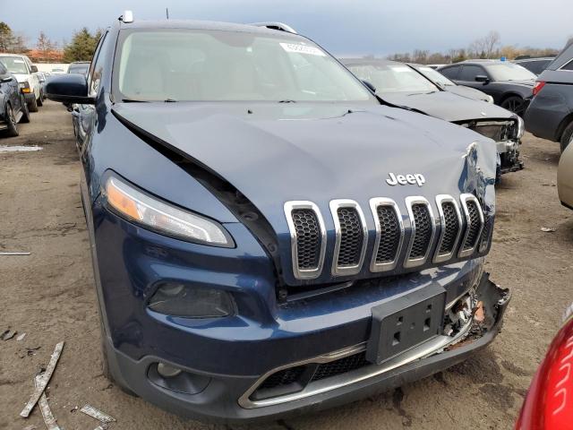 1C4PJMDX9JD576089 - 2018 JEEP CHEROKEE LIMITED BLUE photo 5