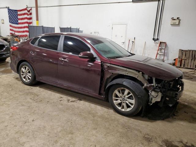 5XXGT4L35GG019803 - 2016 KIA OPTIMA LX BURGUNDY photo 4