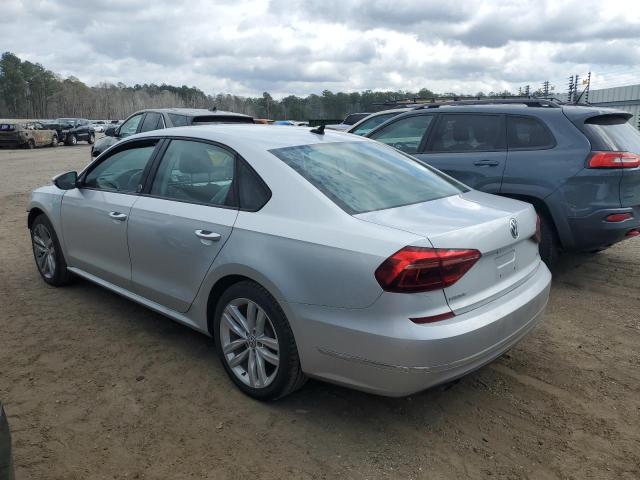 1VWLA7A30KC012837 - 2019 VOLKSWAGEN PASSAT WOLFSBURG SILVER photo 2