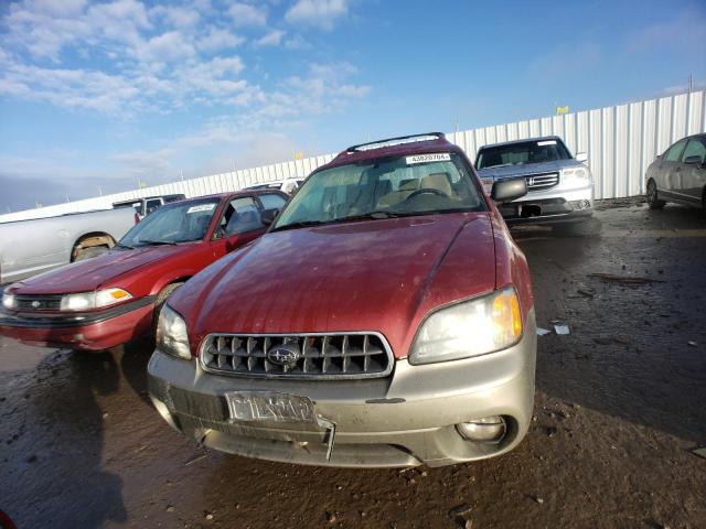 4S3BH675747626924 - 2004 SUBARU LEGACY OUTBACK AWP 红色 照片 5