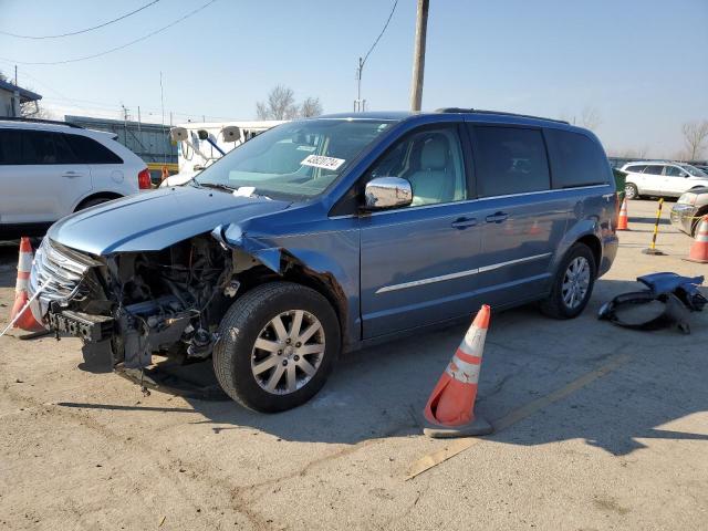 2A4RR8DG0BR747328 - 2011 CHRYSLER TOWN & COU TOURING L BLUE photo 1