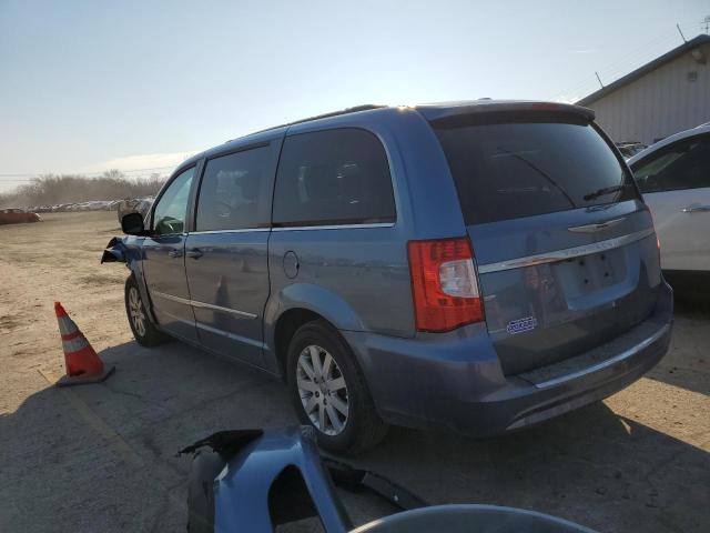 2A4RR8DG0BR747328 - 2011 CHRYSLER TOWN & COU TOURING L BLUE photo 2