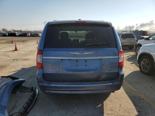 2A4RR8DG0BR747328 - 2011 CHRYSLER TOWN & COU TOURING L BLUE photo 6