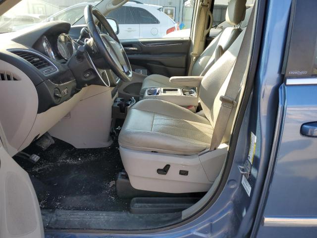 2A4RR8DG0BR747328 - 2011 CHRYSLER TOWN & COU TOURING L BLUE photo 7