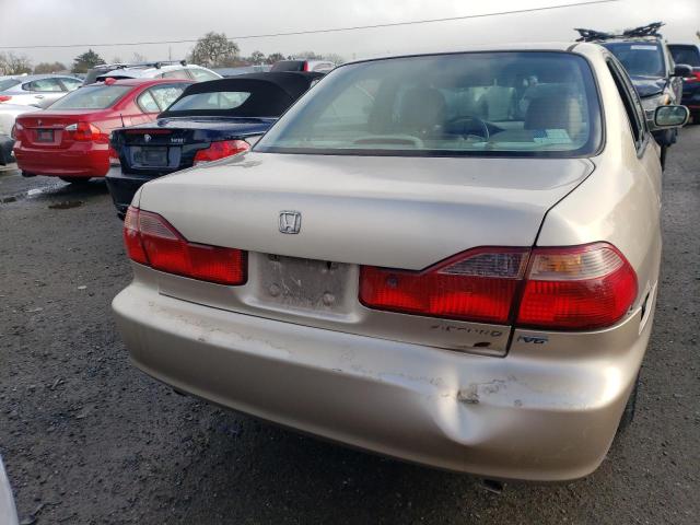 1HGCG1655YA027039 - 2000 HONDA ACCORD EX TAN photo 6