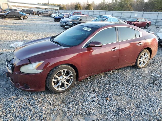 1N4AA5AP4DC827052 - 2013 NISSAN MAXIMA S BURGUNDY photo 1