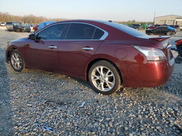 1N4AA5AP4DC827052 - 2013 NISSAN MAXIMA S BURGUNDY photo 2