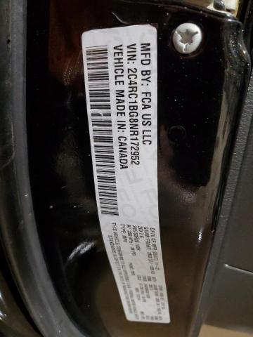 2C4RC1BG8NR172952 - 2022 CHRYSLER PACIFICA TOURING L 黑色 照片 13