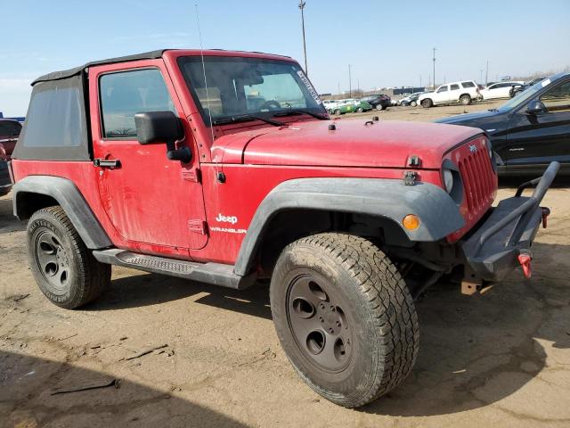 1J4AA2D19BL544847 - 2011 JEEP WRANGLER SPORT RED photo 4