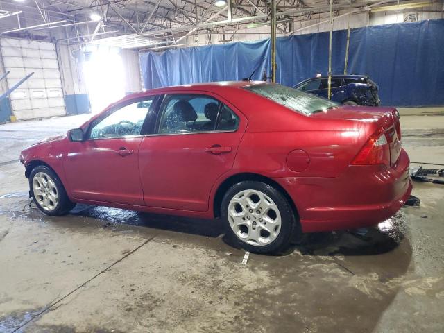 3FAHP0HA5BR133468 - 2011 FORD FUSION SE RED photo 2