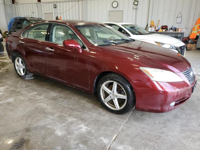 JTHBJ46G472078716 - 2007 LEXUS ES 350 MAROON photo 4