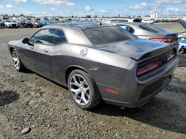 2C3CDZBGXFH714811 - 2015 DODGE CHALLENGER SXT PLUS GRAY photo 2