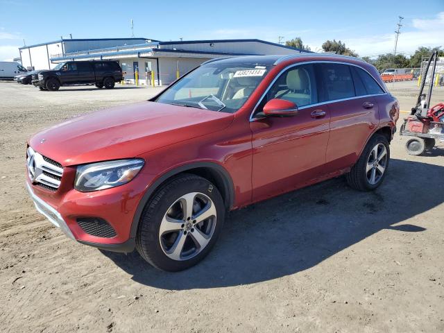 WDC0G4JB5KF642579 - 2019 MERCEDES-BENZ GLC 300 RED photo 1