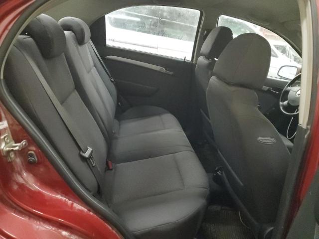 KL1TD5DE2AB104894 - 2010 CHEVROLET AVEO LS Czerwony zdjęcie 10