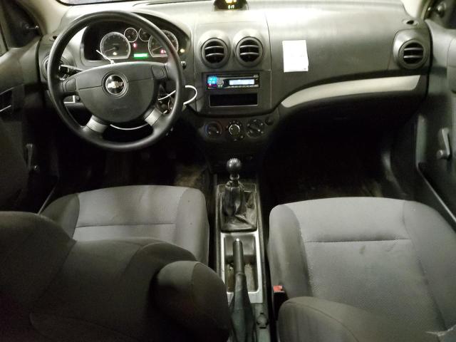 KL1TD5DE2AB104894 - 2010 CHEVROLET AVEO LS Czerwony zdjęcie 8