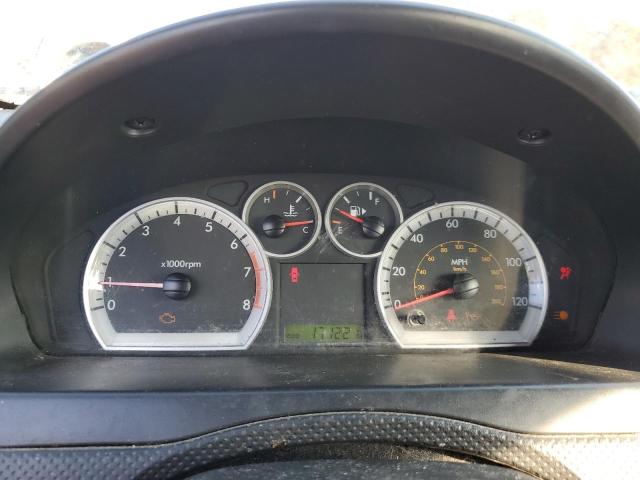 KL1TD5DE2AB104894 - 2010 CHEVROLET AVEO LS Czerwony zdjęcie 9