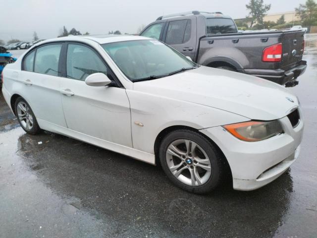 WBAVC53518FZ84511 - 2008 BMW 328 I SULEV WHITE photo 4