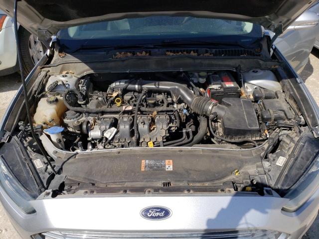 3FA6P0K91GR279606 - 2016 FORD FUSION TITANIUM SILVER photo 11