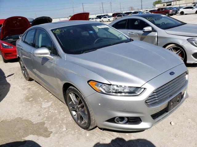 3FA6P0K91GR279606 - 2016 FORD FUSION TITANIUM SILVER photo 4