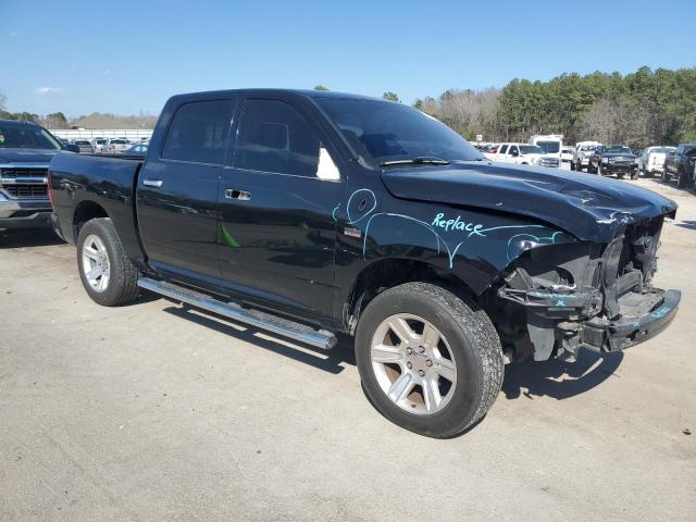 1C6RD7PT7CS348379 - 2012 DODGE RAM 1500 LONGHORN BLACK photo 4