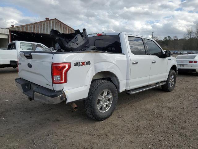 1FTEW1EF1GKD49660 - 2016 FORD F150 SUPERCREW WHITE photo 3