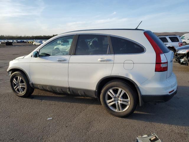 5J6RE4H72AL055562 - 2010 HONDA CR-V EXL WHITE photo 2