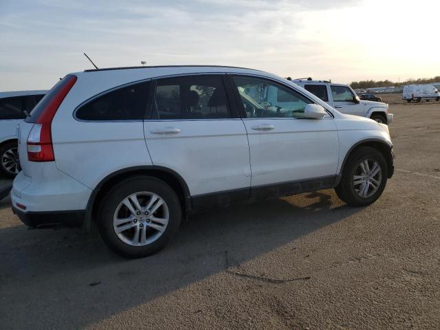 5J6RE4H72AL055562 - 2010 HONDA CR-V EXL WHITE photo 3