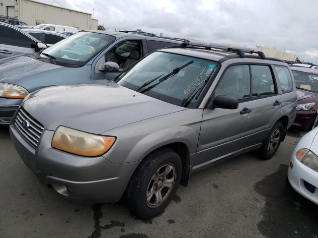 JF1SG63616H744391 - 2006 SUBARU FORESTER 2.5X GRAY photo 1