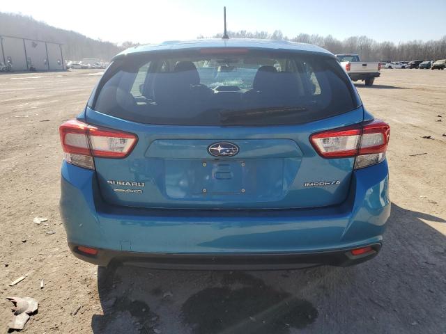 4S3GTAA66K3756013 - 2019 SUBARU IMPREZA BLUE photo 6