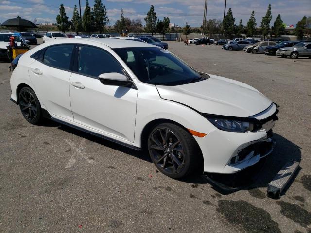 SHHFK7H45KU400854 - 2019 HONDA CIVIC SPORT WHITE photo 4