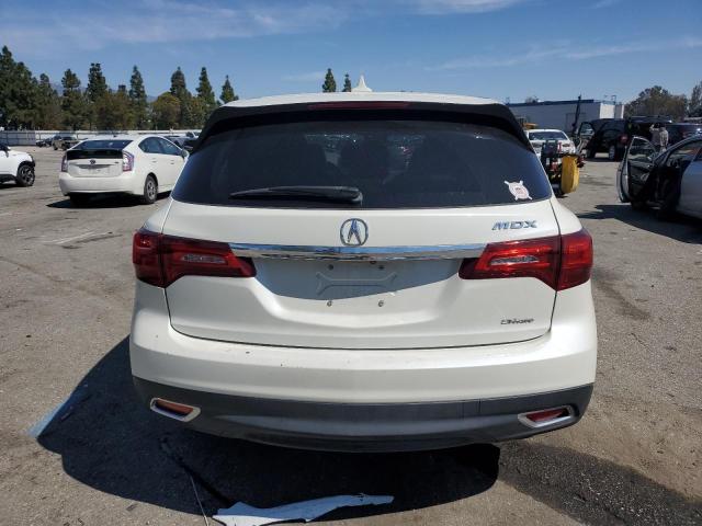 5FRYD4H42GB043982 - 2016 ACURA MDX TECHNOLOGY WHITE photo 6