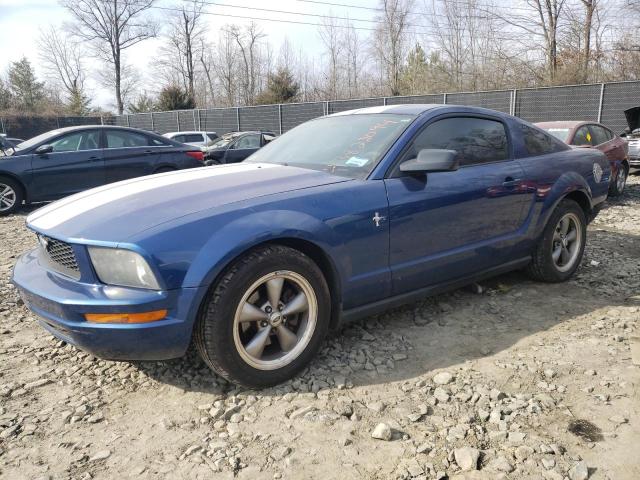 1ZVFT80N275219712 - 2007 FORD MUSTANG BLUE photo 1