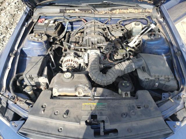 1ZVFT80N275219712 - 2007 FORD MUSTANG BLUE photo 11