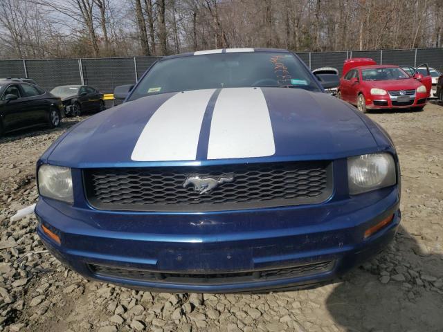 1ZVFT80N275219712 - 2007 FORD MUSTANG BLUE photo 5