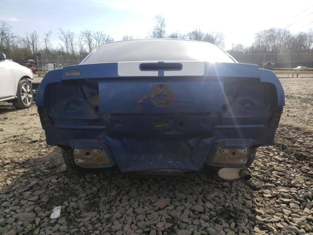 1ZVFT80N275219712 - 2007 FORD MUSTANG BLUE photo 6