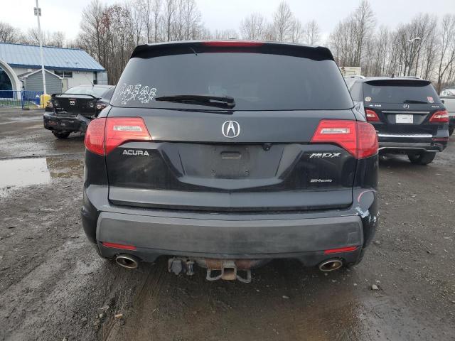 2HNYD28838H526721 - 2008 ACURA MDX SPORT BLACK photo 6