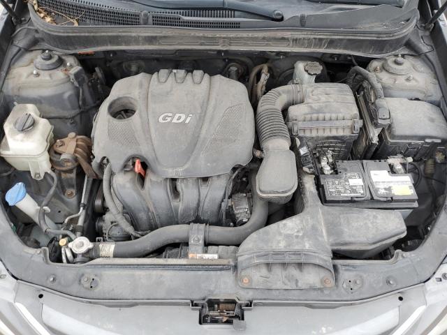 5NPEB4AC7EH928639 - 2014 HYUNDAI SONATA GLS GRAY photo 11