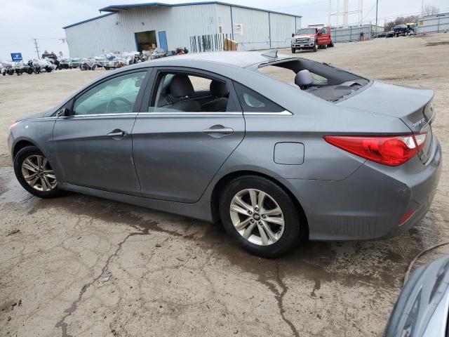 5NPEB4AC7EH928639 - 2014 HYUNDAI SONATA GLS GRAY photo 2