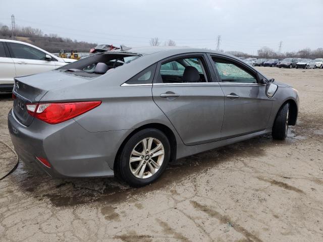 5NPEB4AC7EH928639 - 2014 HYUNDAI SONATA GLS GRAY photo 3