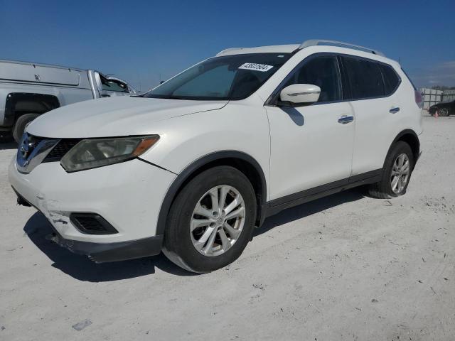 5N1AT2MT6EC755117 - 2014 NISSAN ROGUE S WHITE photo 1