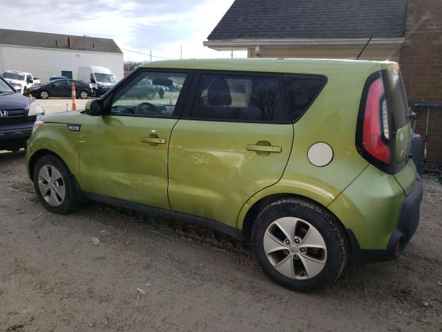 KNDJN2A27G7848606 - 2016 KIA SOUL GREEN photo 2