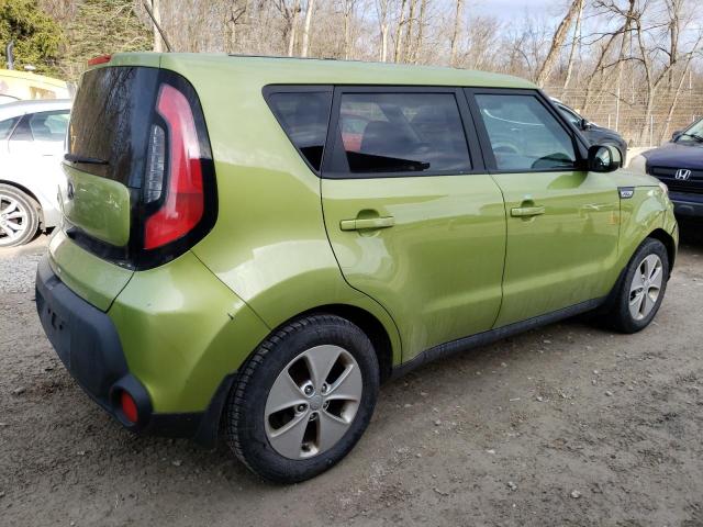 KNDJN2A27G7848606 - 2016 KIA SOUL GREEN photo 3