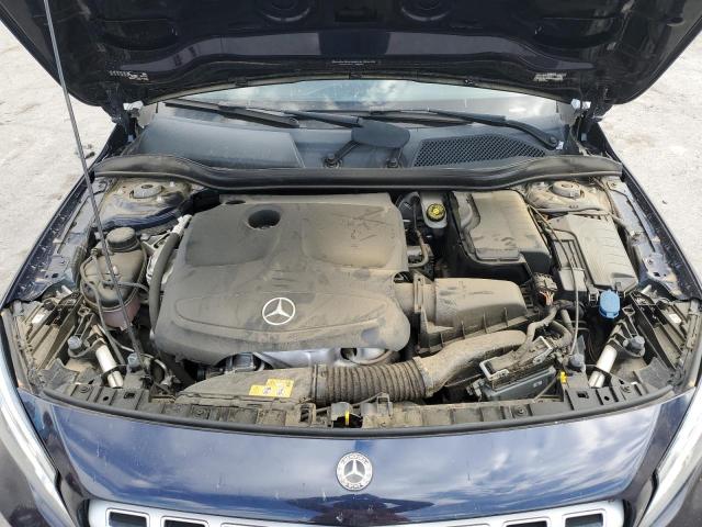 WDCTG4EB3KU004396 - 2019 MERCEDES-BENZ GLA 250 Bleu photo 12