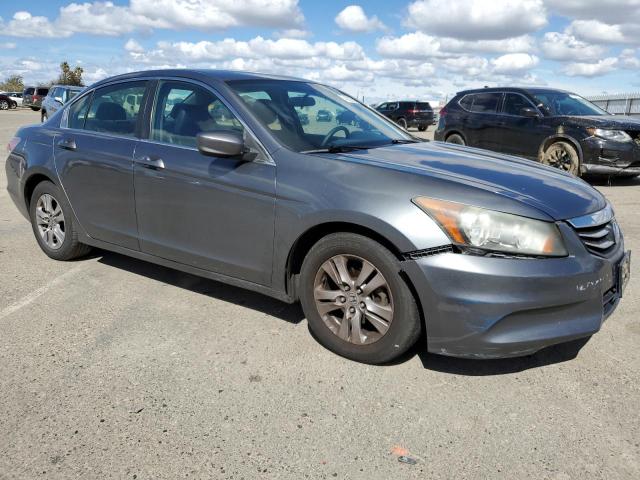 1HGCP2F6XBA130317 - 2011 HONDA ACCORD SE GRAY photo 4